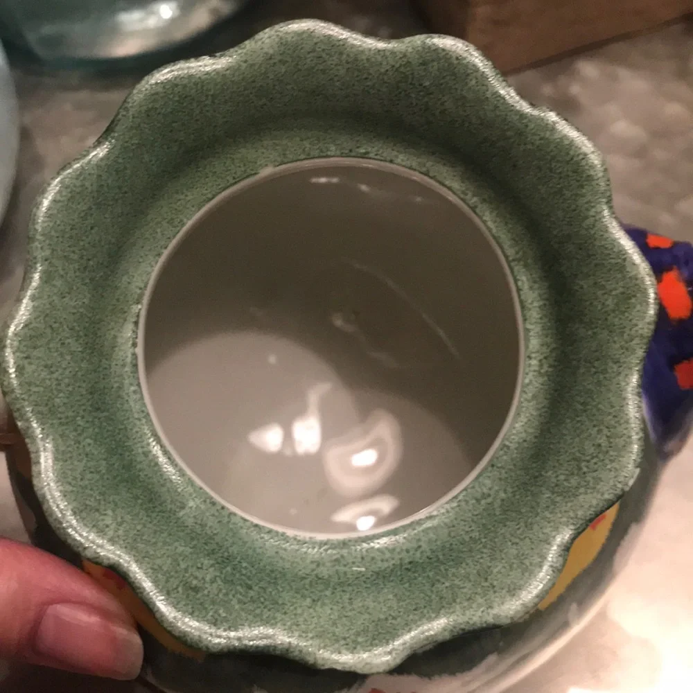 Anthropologie Magic Ikat Tea Pot